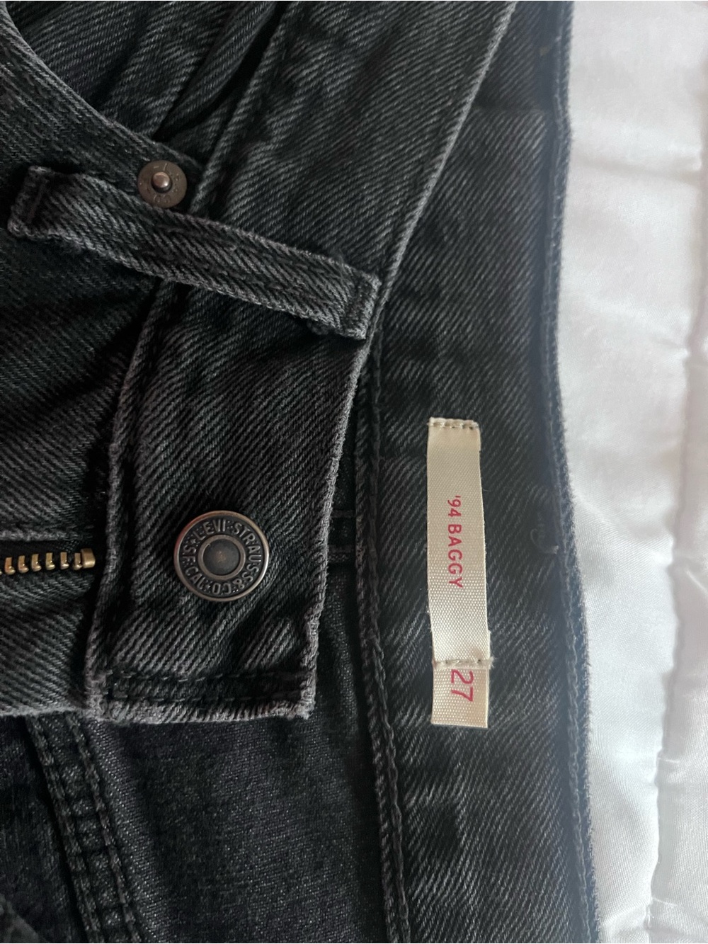 Levi's Black '94 Baggy Relaxed woman Jeans